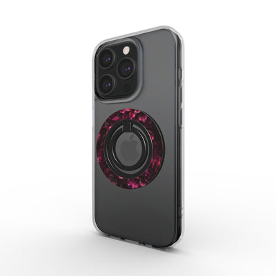 Bague Téléphone Magnétique Prestige Prune