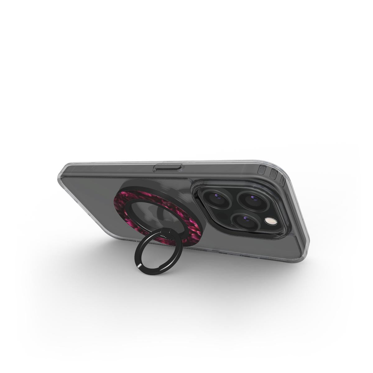 Bague Téléphone Magnétique Prestige Prune