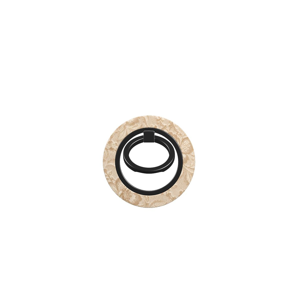 Bague Téléphone Magnétique Prestige Dentelle Crème
