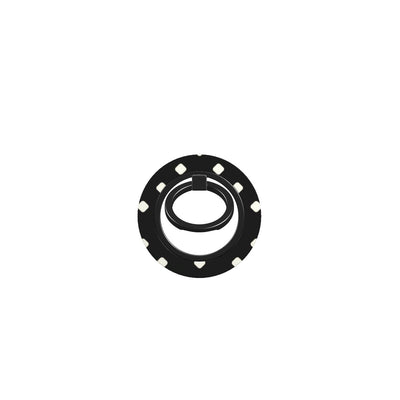 Bague Téléphone Magnétique Prestige Pois Noir
