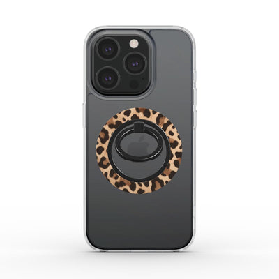 Bague Téléphone Magnétique Prestige Léopard
