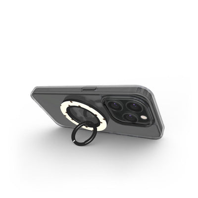 Bague Téléphone Magnétique Prestige Pois Crème