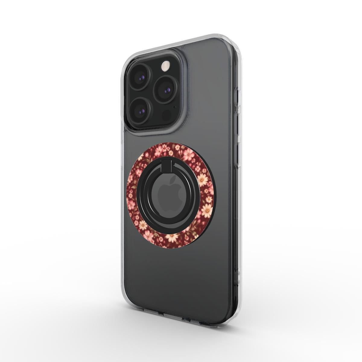 Bague Téléphone Magnétique Prestige Bordeaux Bloom
