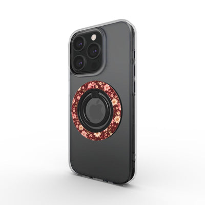 Bague Téléphone Magnétique Prestige Bordeaux Bloom