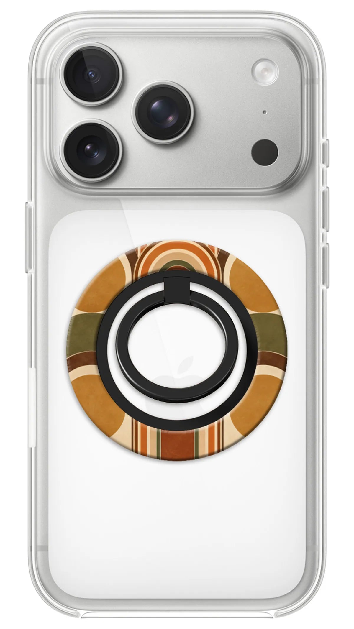 Bague Téléphone Magnétique Prestige Arcade, bague magnétique fixée au dos du téléphone, pour une prise en main sûre et un support vidéo pratique