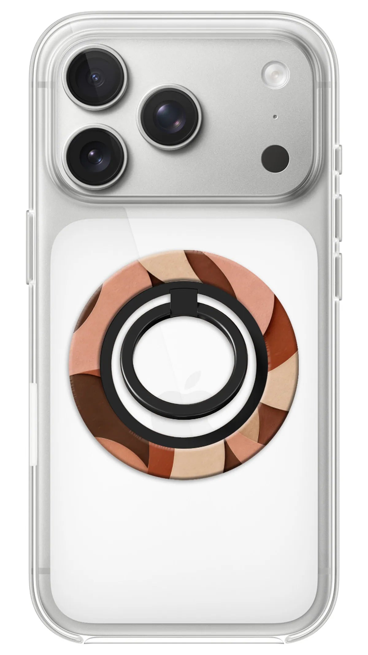 Bague Téléphone Magnétique Prestige Canyon, bague magnétique fixée au dos du téléphone, pour une prise en main sûre et un support vidéo pratique