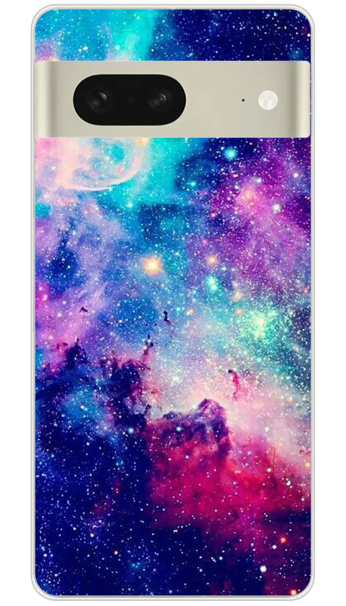 Coque Google Galaxie Bleue - Pixel 7