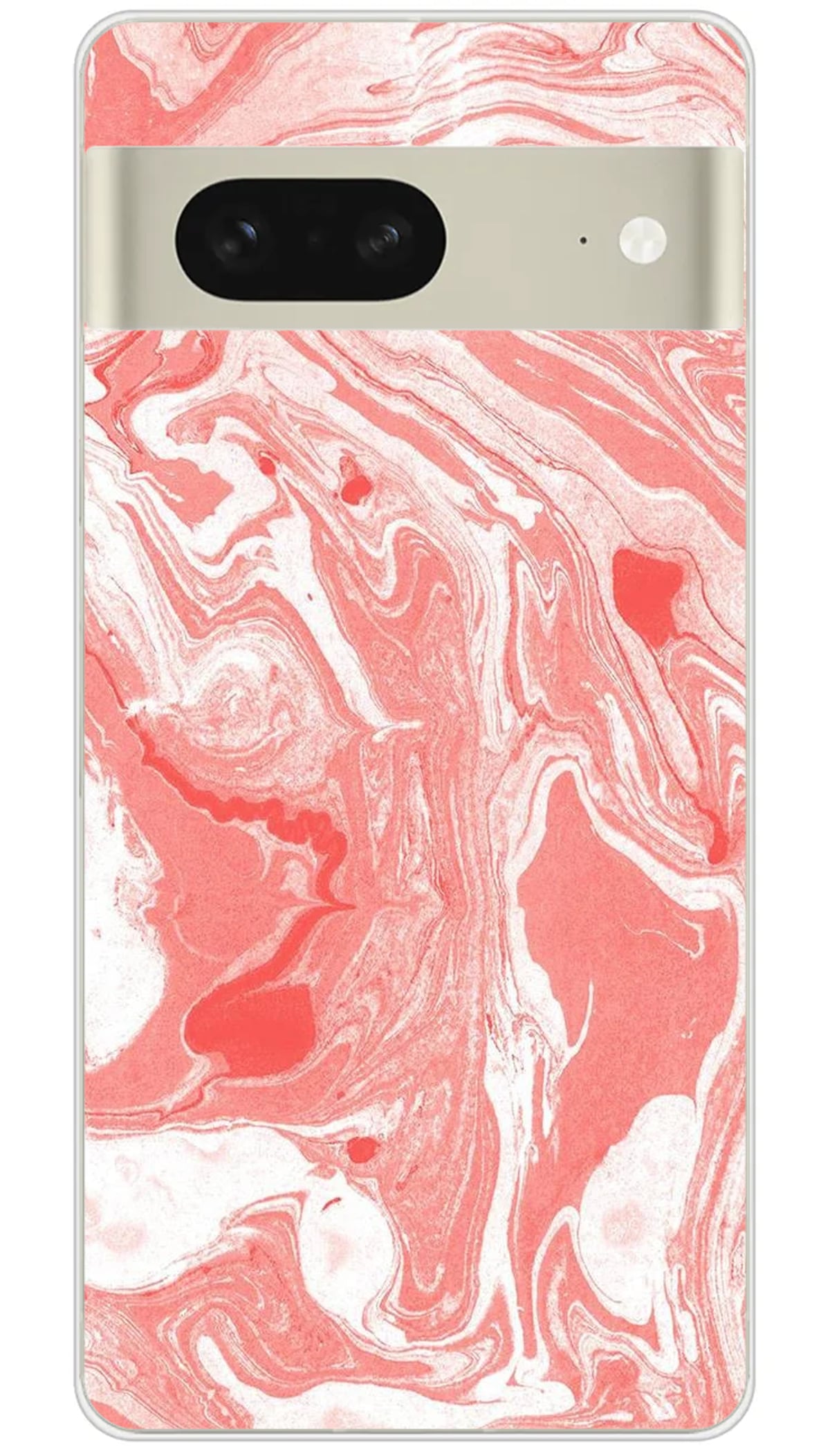 Coque Google Marbre Rose - Pixel 7