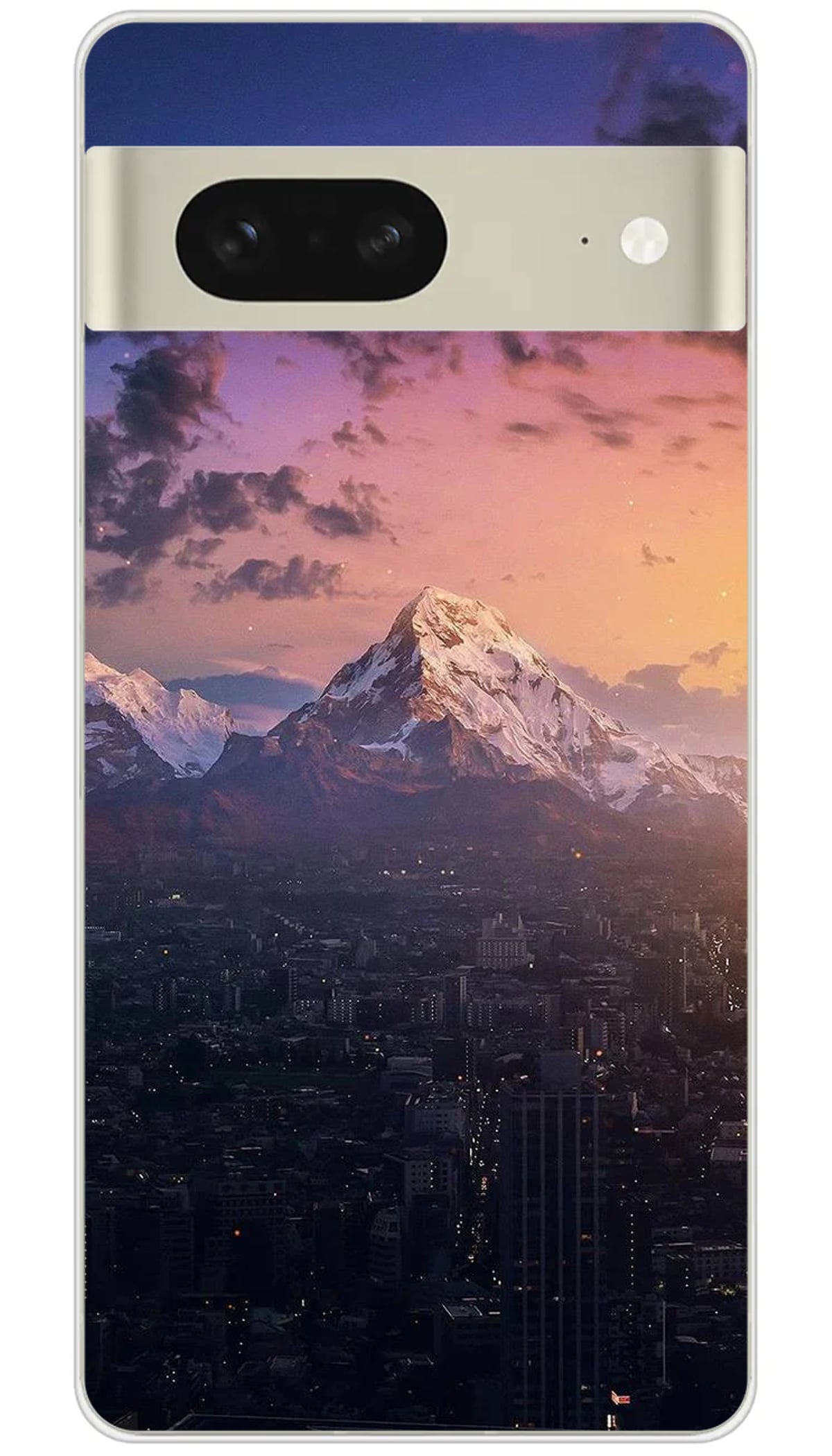 Coque Google Montagnes urbaines - Pixel 7