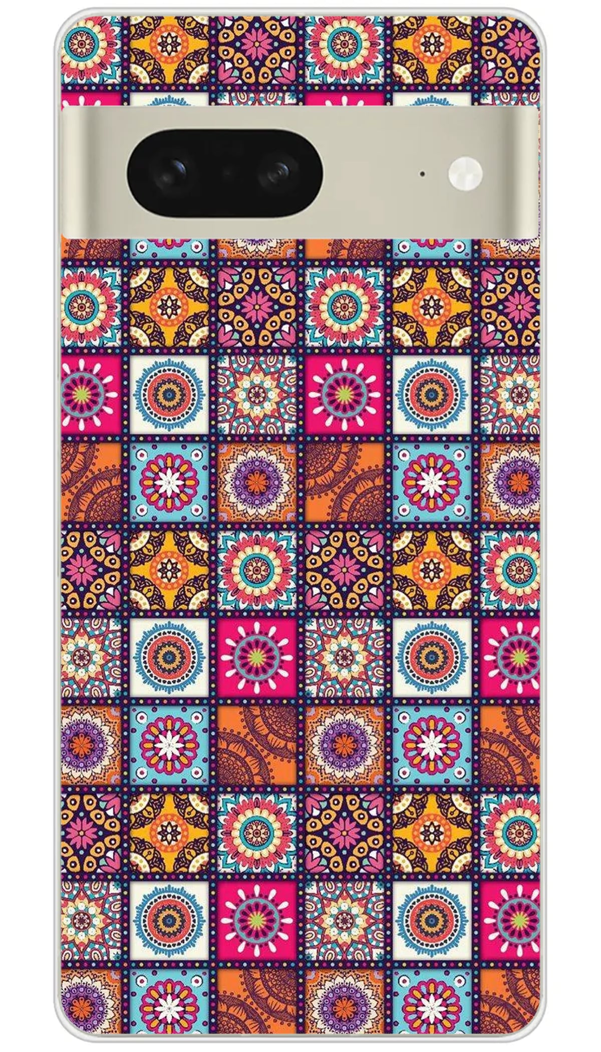 Coque Google Patchwork Mandala - Pixel 7
