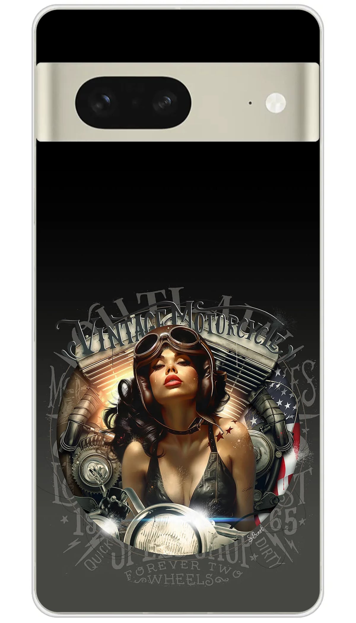 Coque Google SB Pin-Up Biker - Pixel 7
