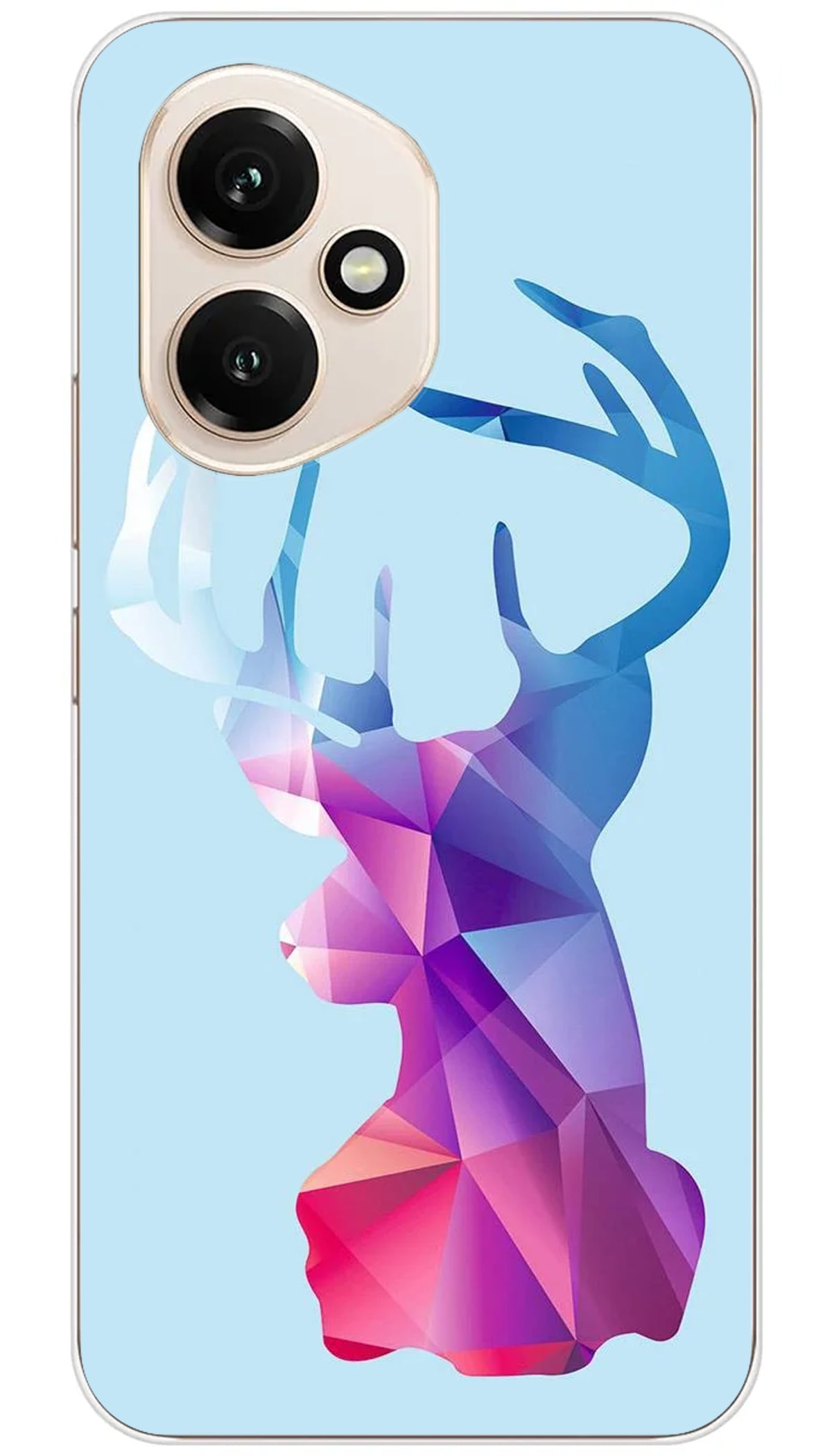 Coque Huawei Cerf Hipster Bleu - Honor 400