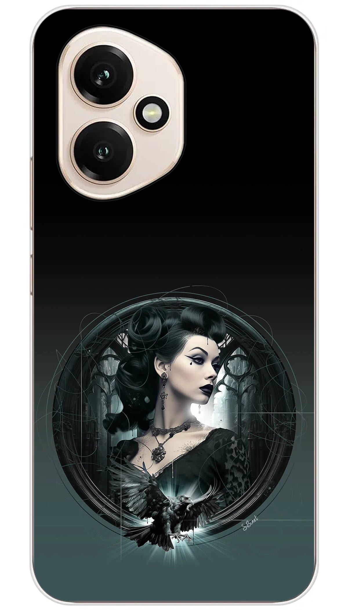 Coque Huawei SB Pin-Up Baroque - Honor 400