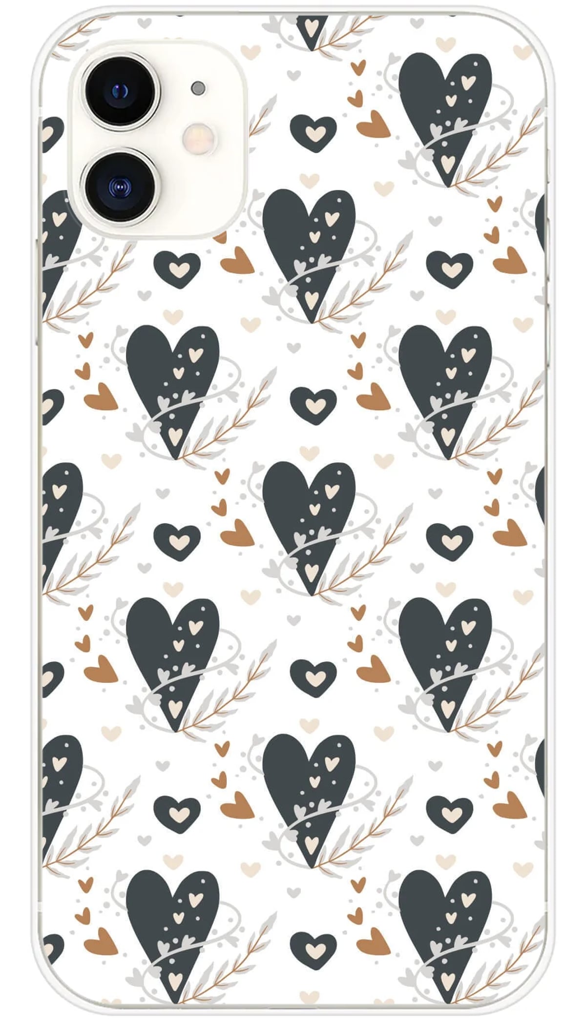 Coque iPhone Boho hearts - iPhone 11