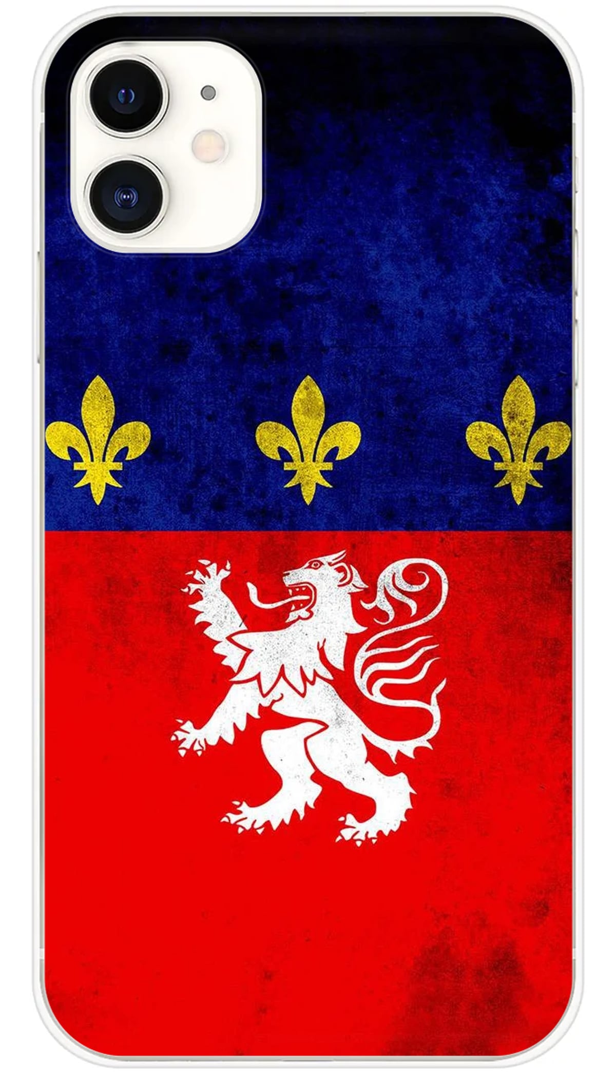 Coque iPhone Drapeau Lyon - iPhone 11