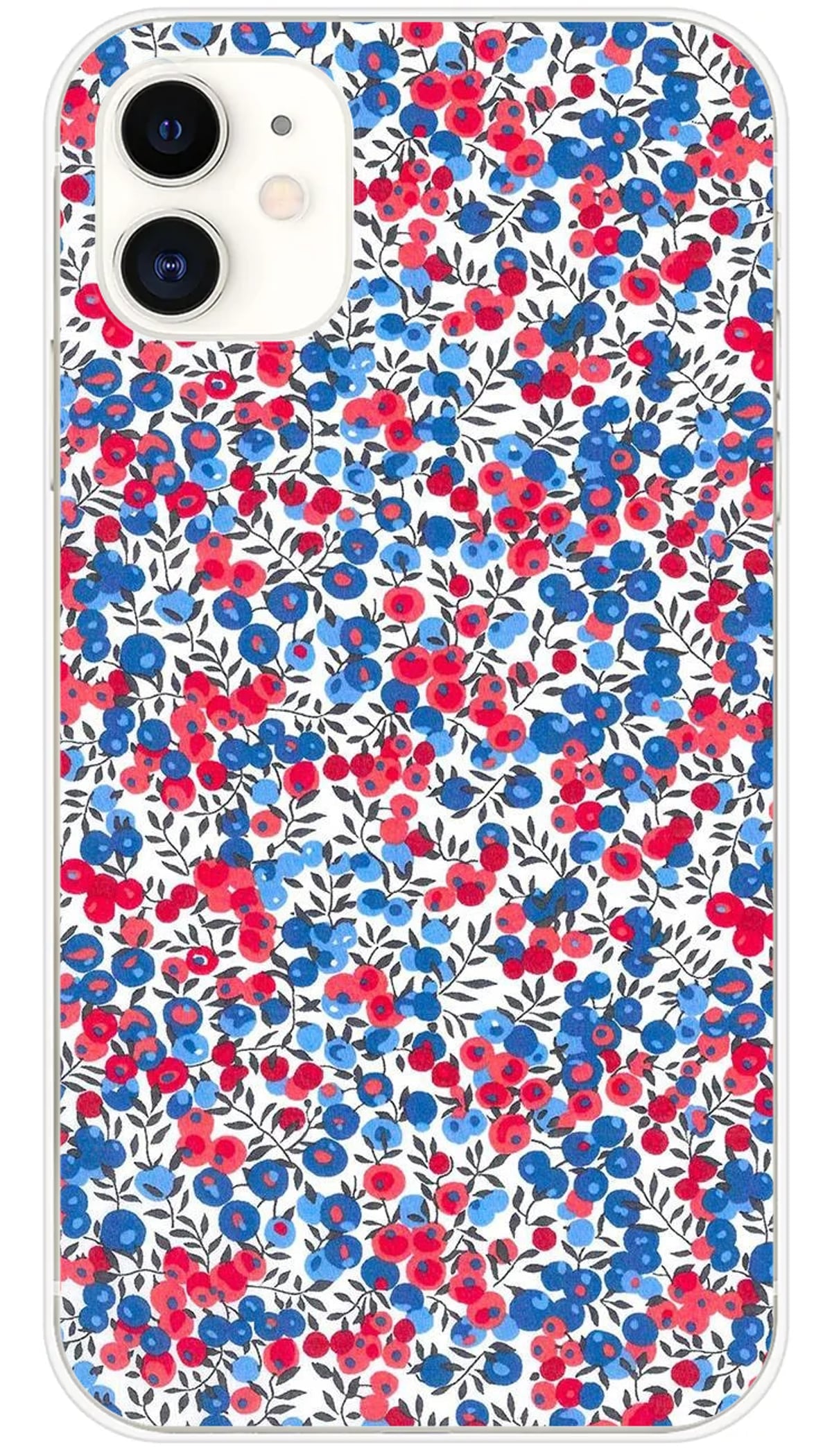 Coque iPhone Liberty Wiltshire Bleu - iPhone 11