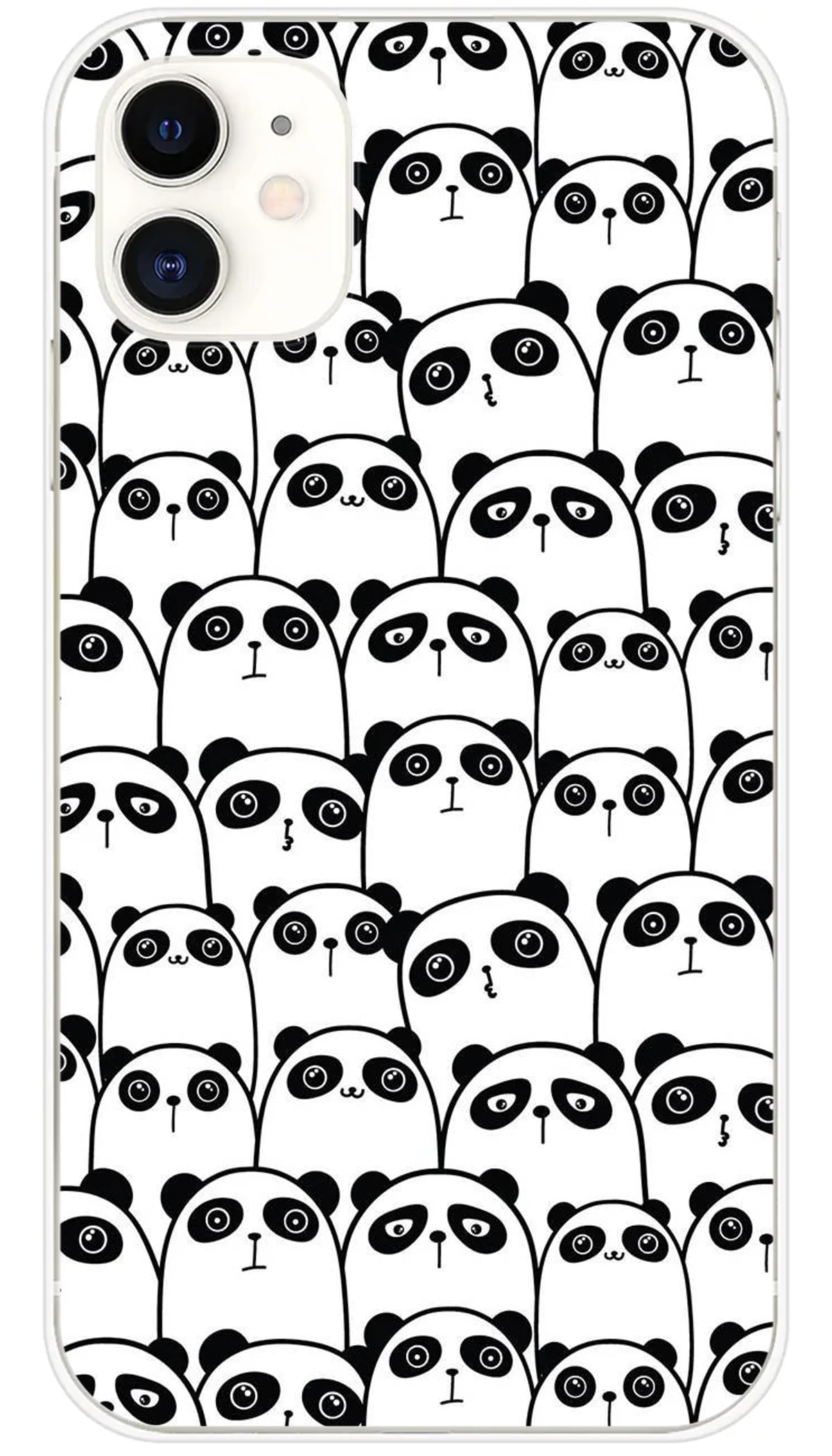 Coque iPhone Réunion de Pandas - iPhone 11