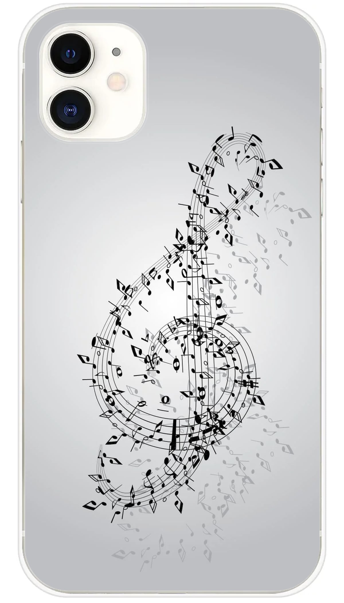 Coque iPhone Valse des notes - iPhone 11