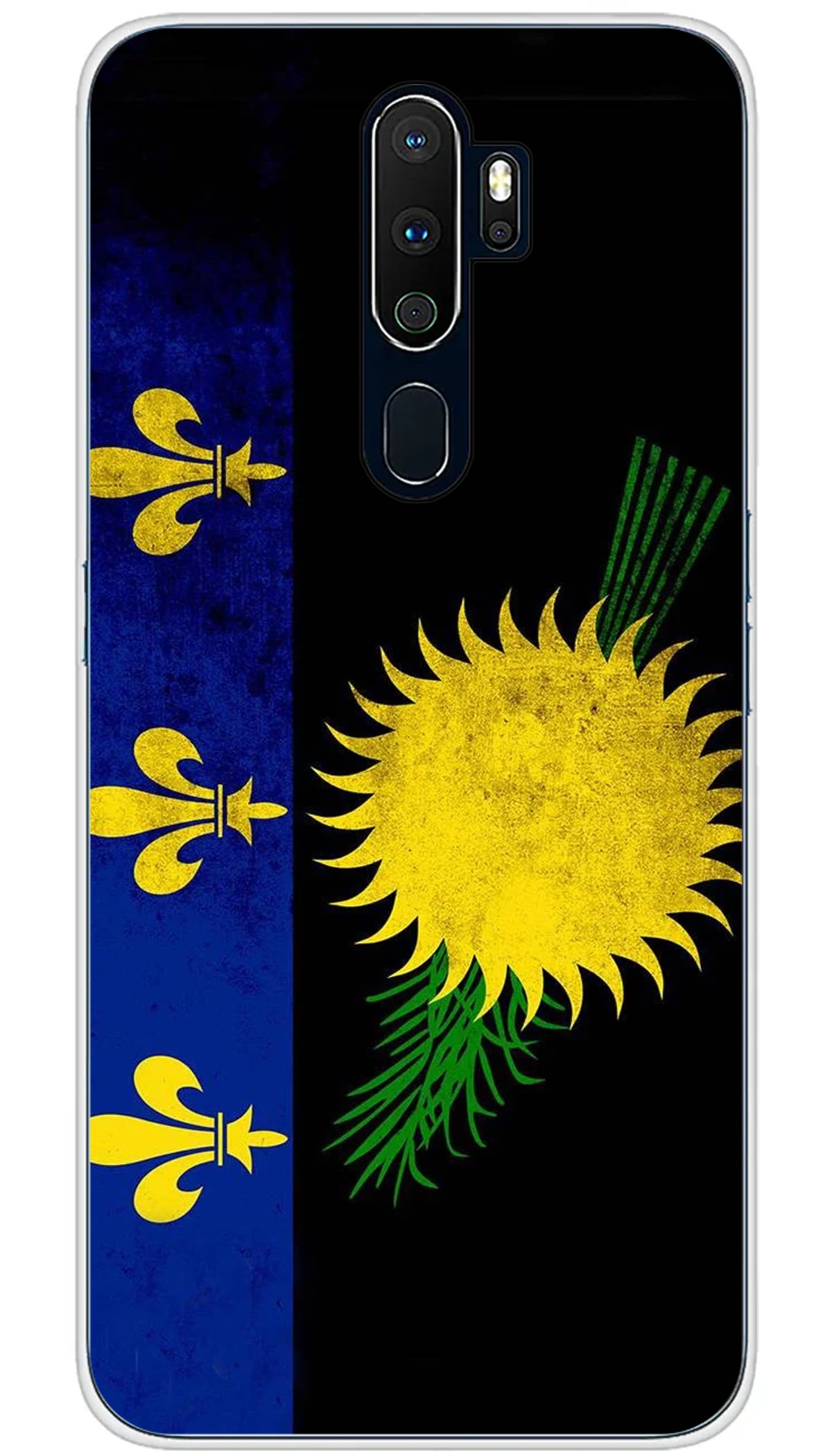 Coque Oppo Drapeau Guadeloupe - A5 2020