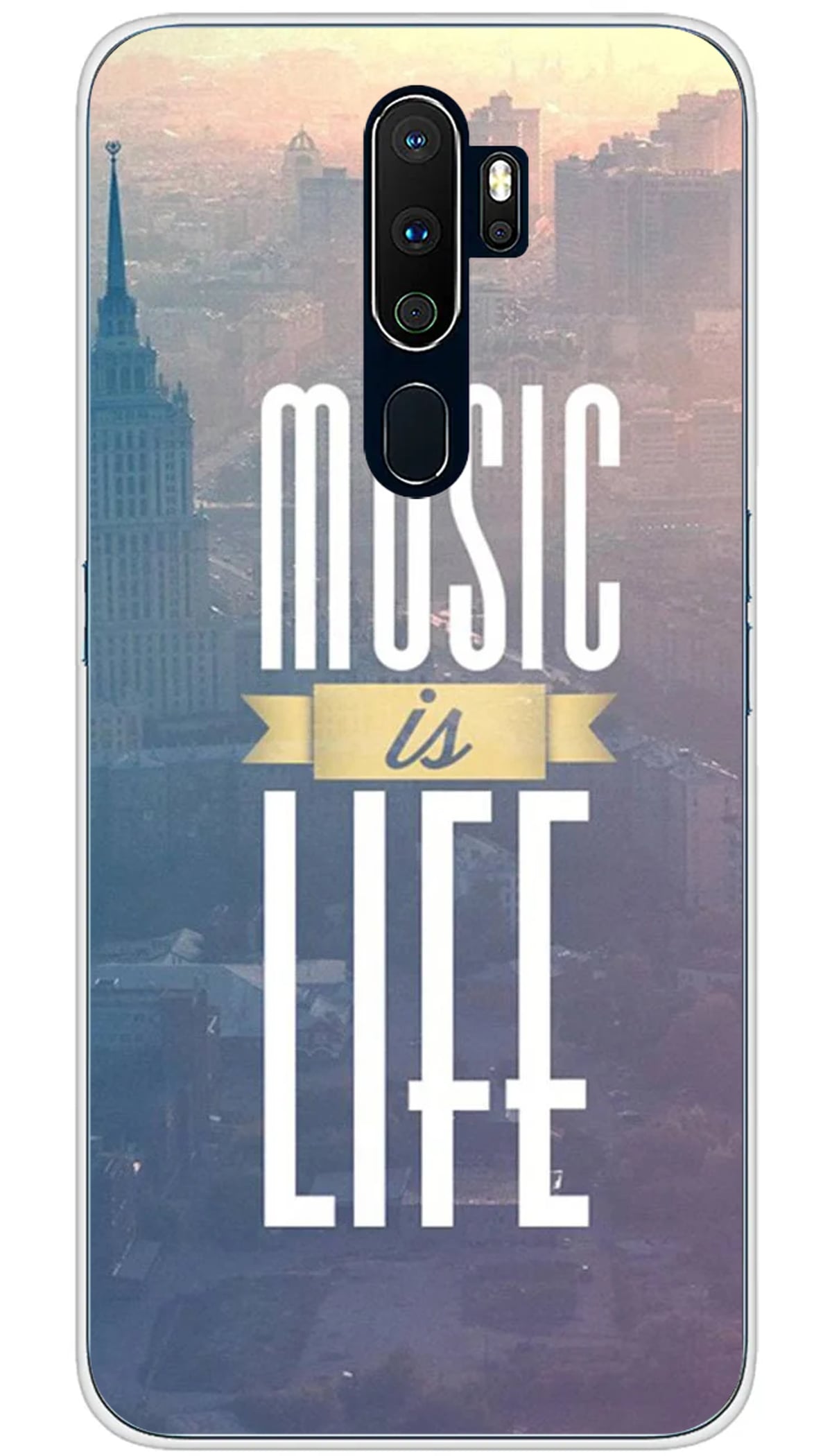 Coque Oppo Music is life - A5 2020