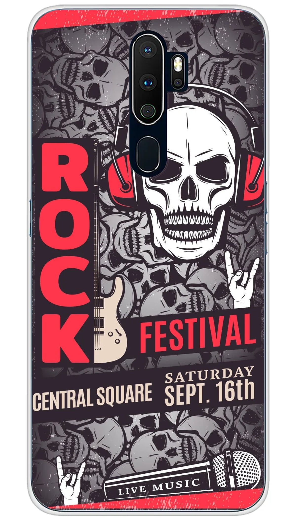Coque Oppo Rock festival - A5 2020