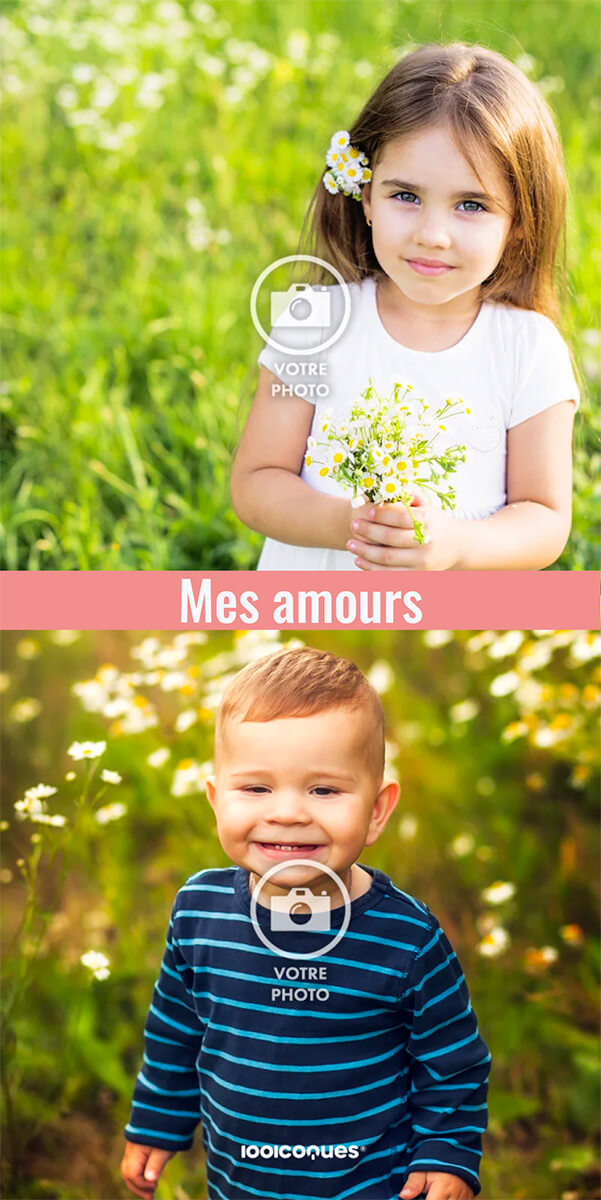Coque personnalisée Wiko 2 photos