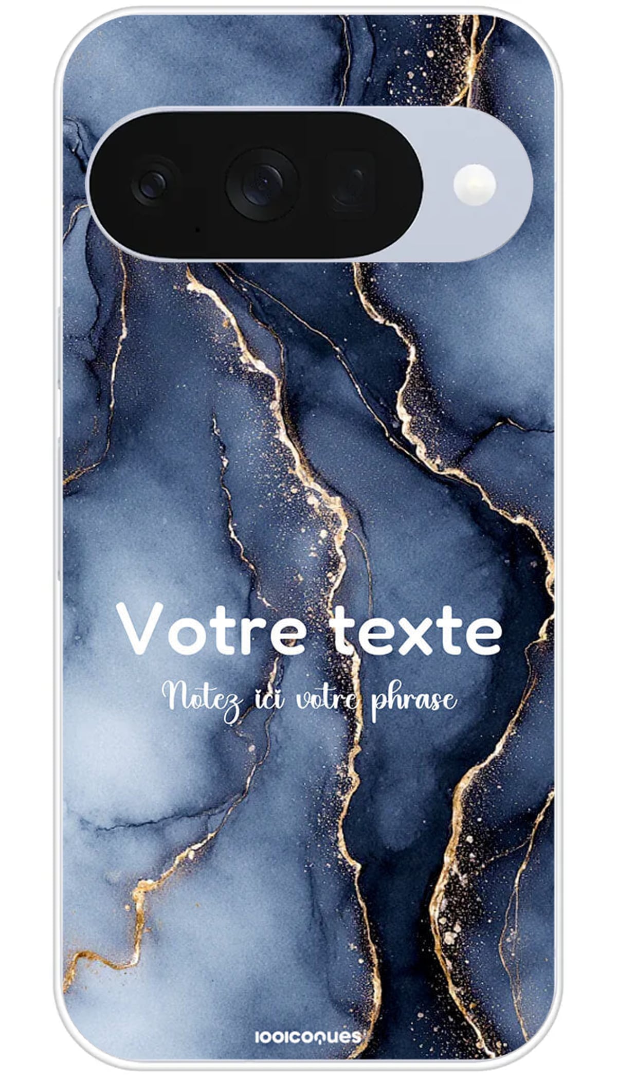 Coque personnalisée Google Marbres & Texte - Pixel 10