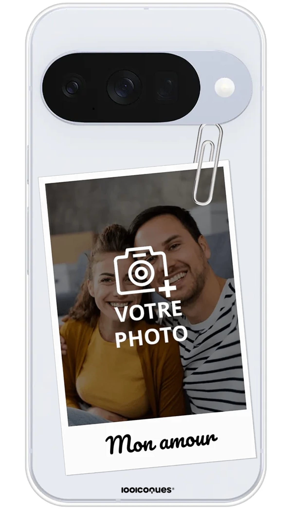 Coque personnalisée Google Polaroid Trombonne - Pixel 10