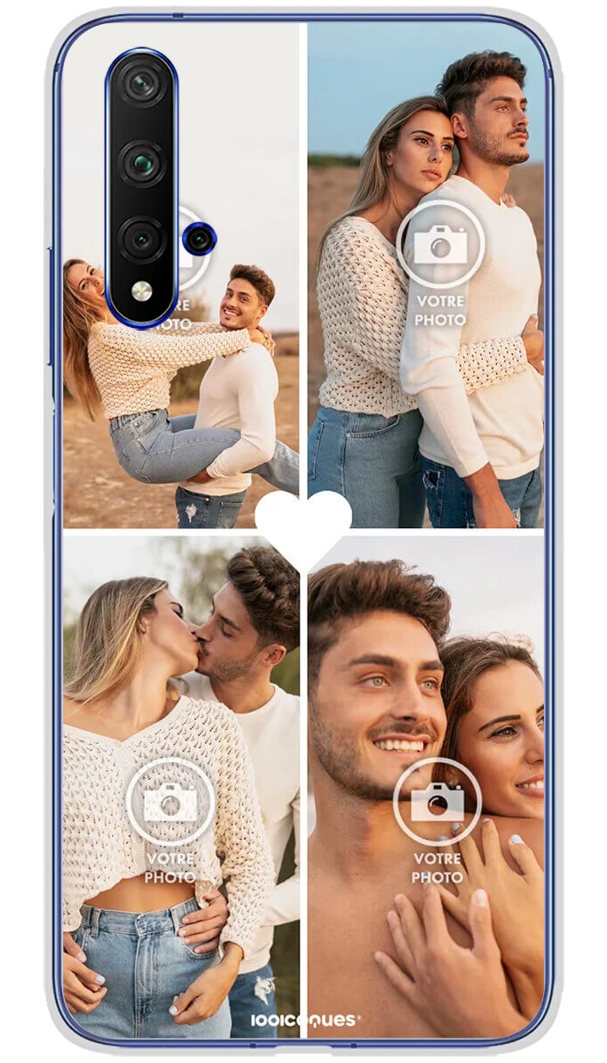 Coque personnalisée Huawei 4 photos - Honor 20