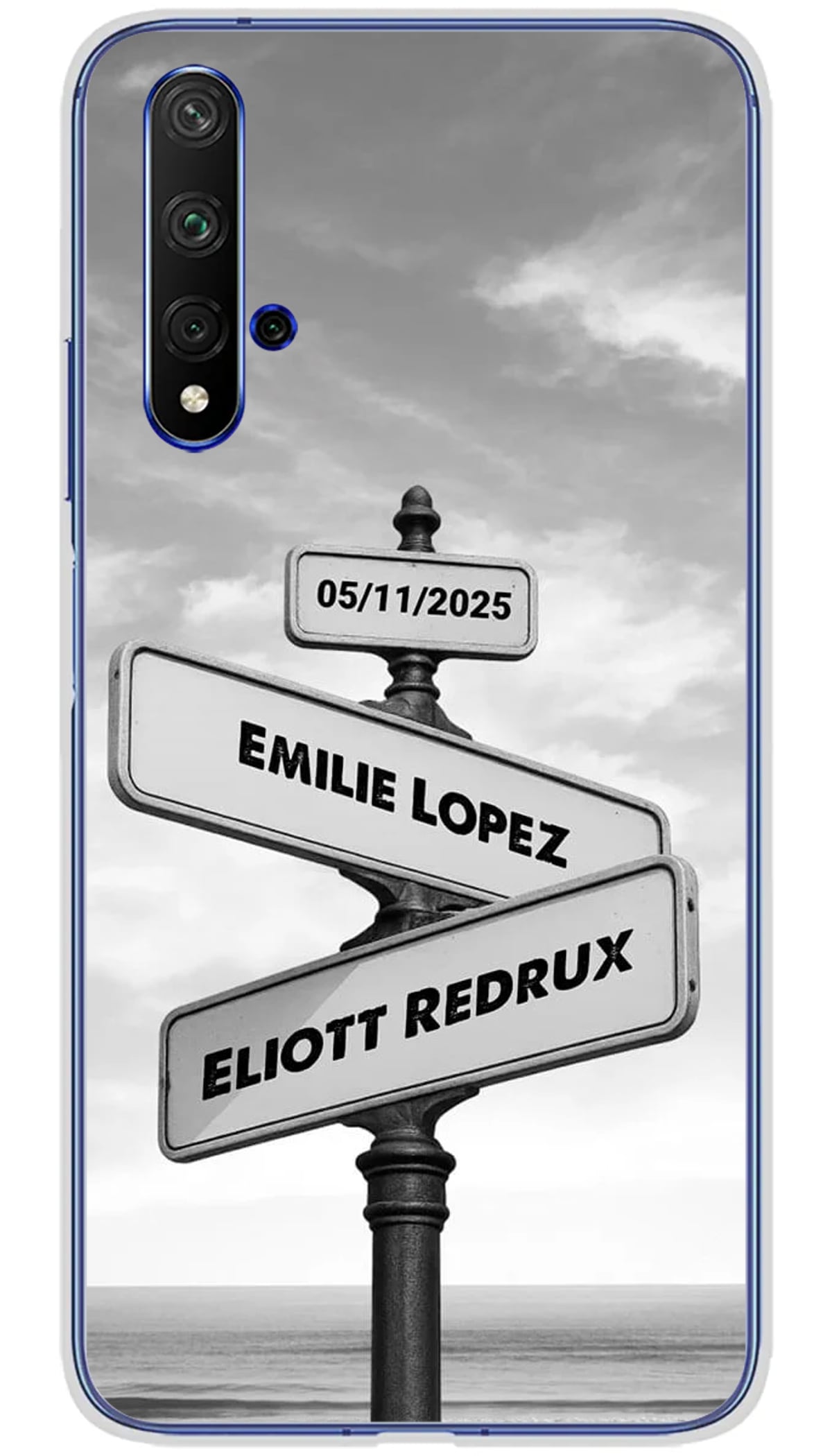 Coque personnalisée Huawei Panneaux pour deux - Honor 20