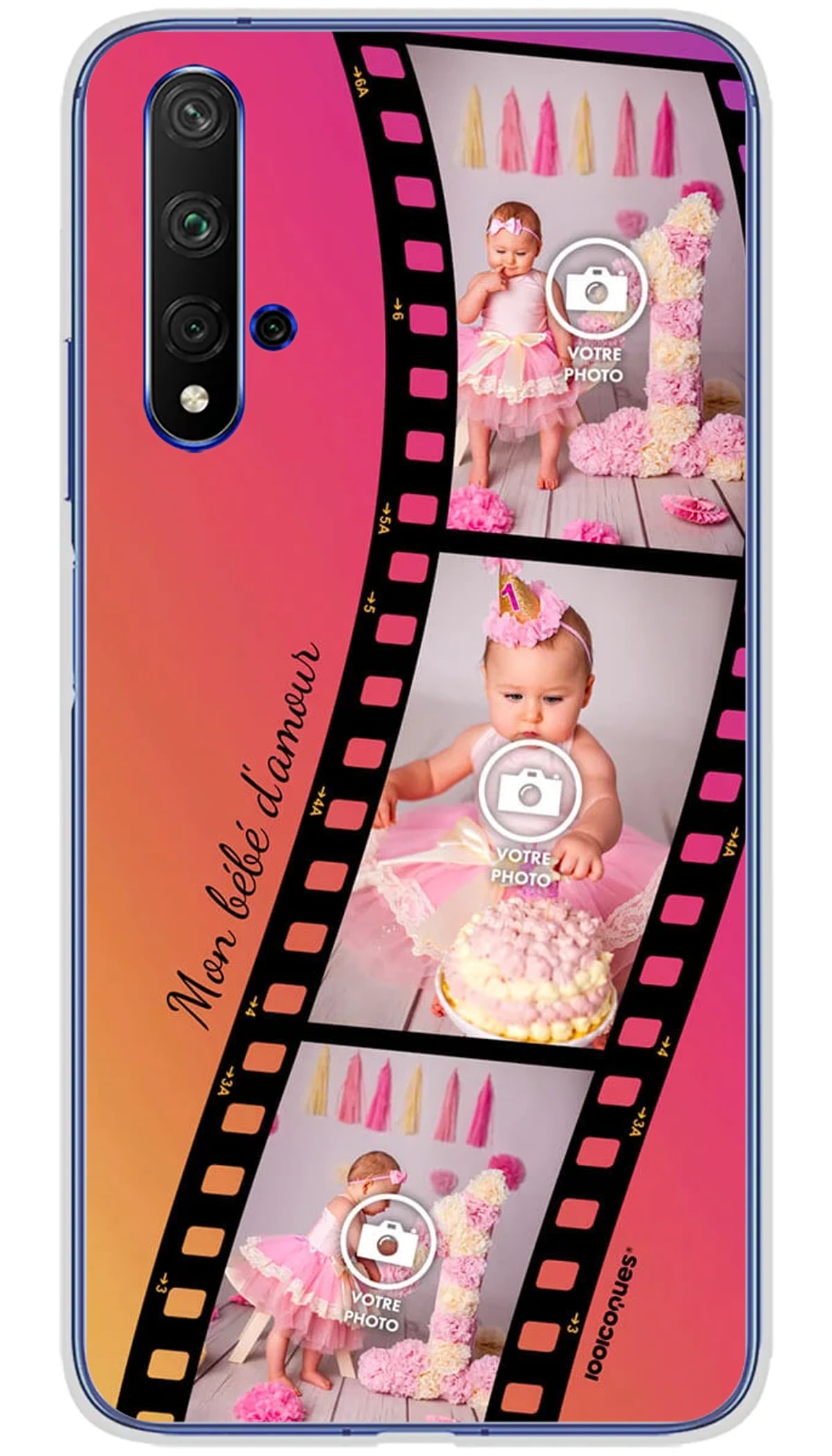 Coque personnalisée Huawei Roll cinéma - Honor 20