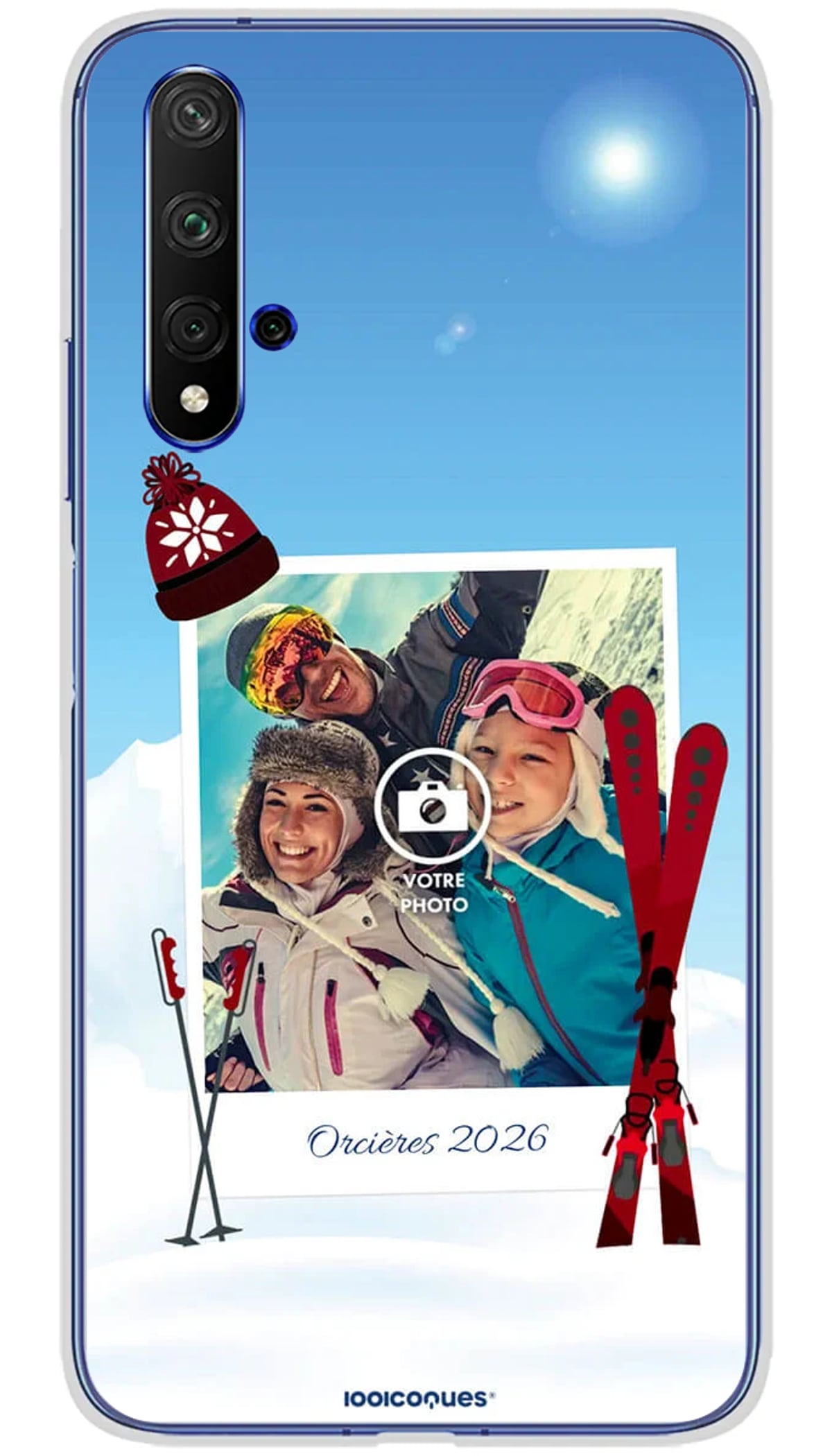 Coque personnalisée Huawei Ski or Snow - Honor 20