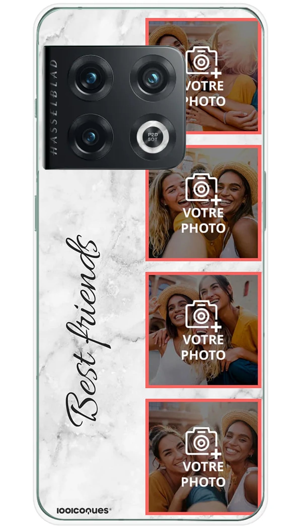 Coque personnalisée OnePlus Marbre & Photos - 10 Pro 5G