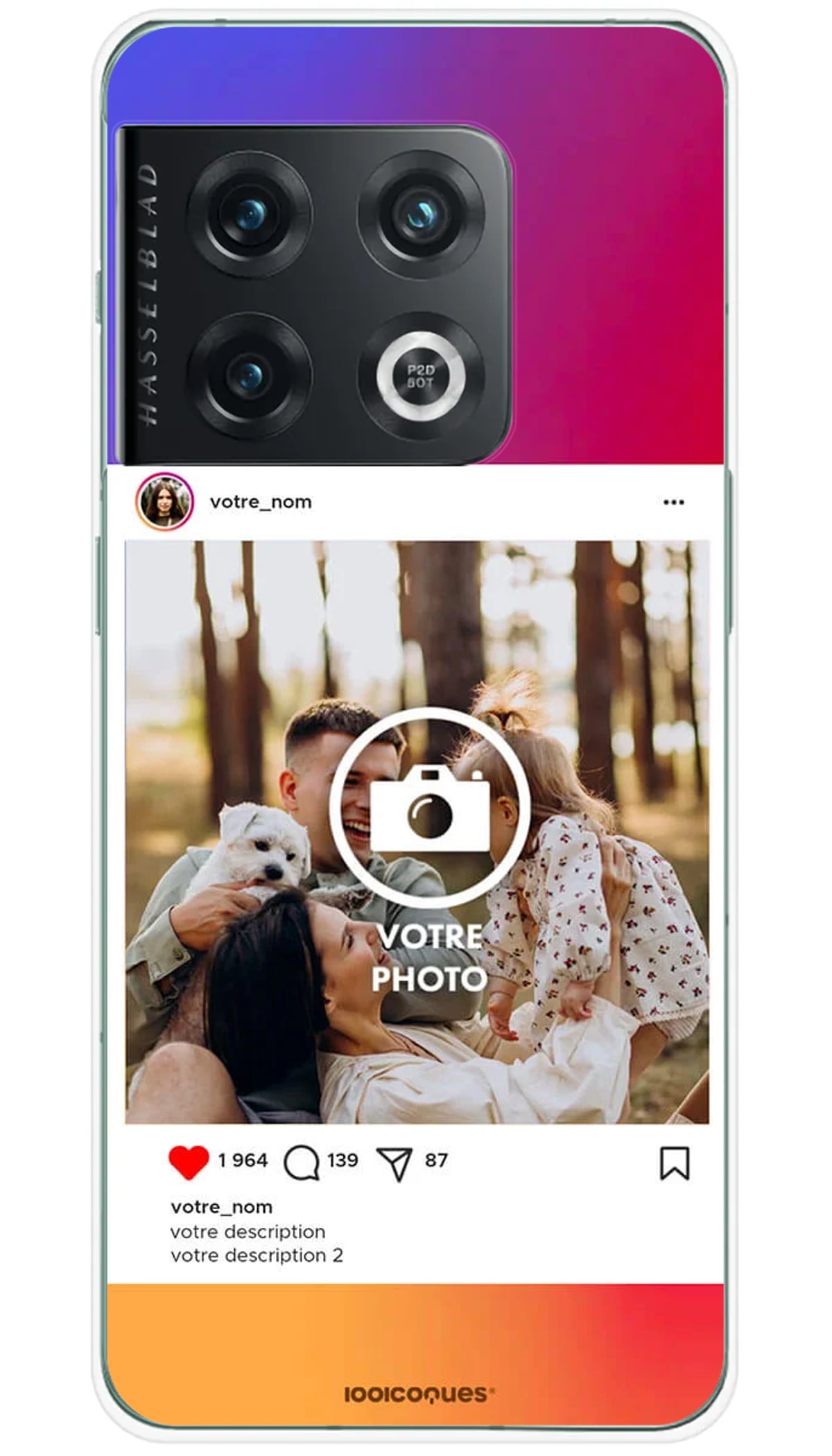 Coque personnalisée OnePlus Post Instagram - 10 Pro 5G