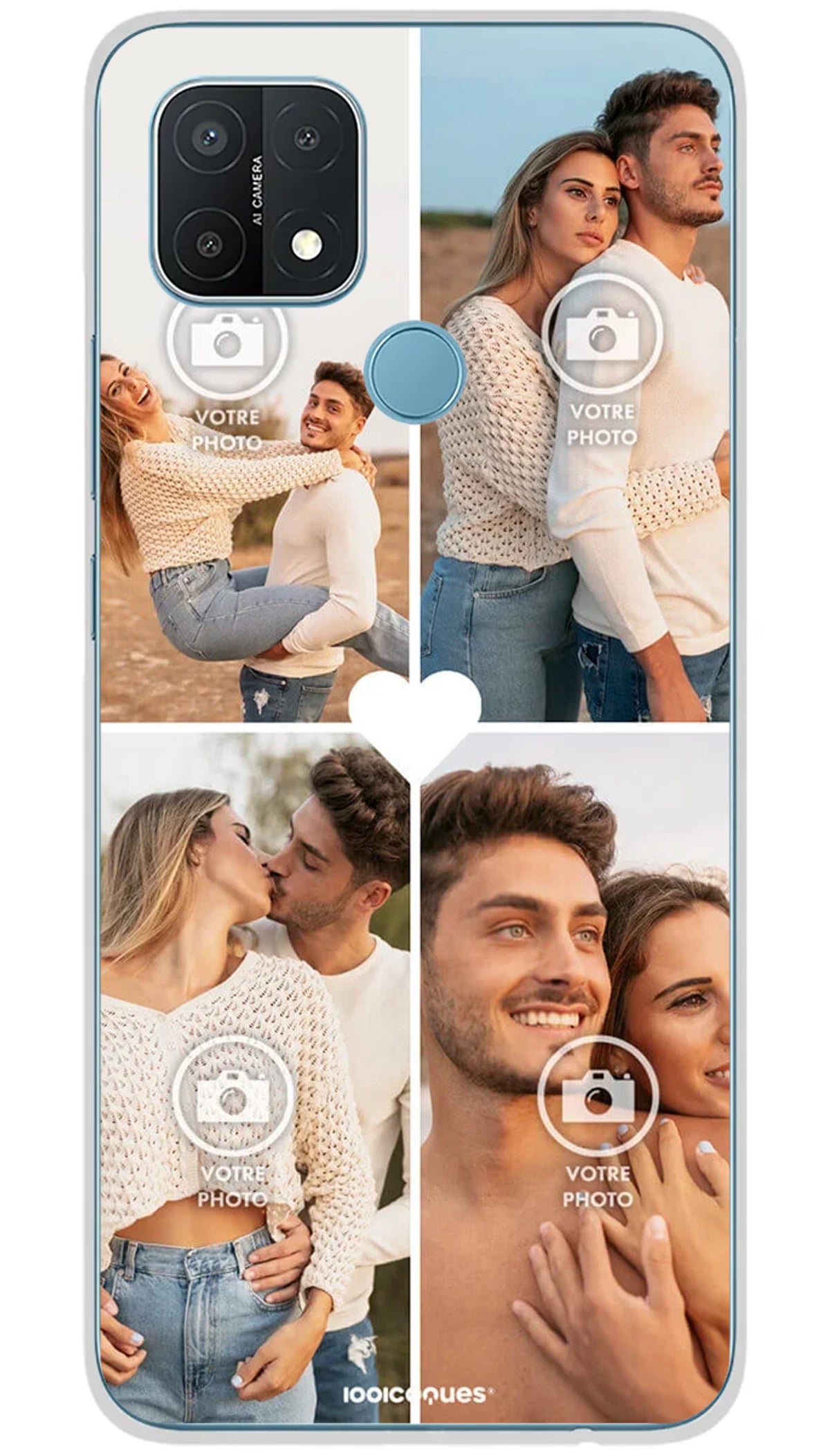 Coque personnalisée Oppo 4 photos - A15