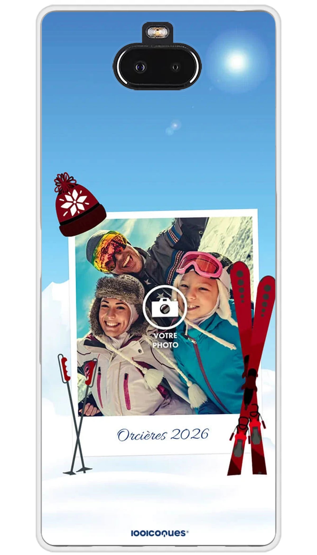 Coque personnalisée Sony Ski or Snow - Xperia 10