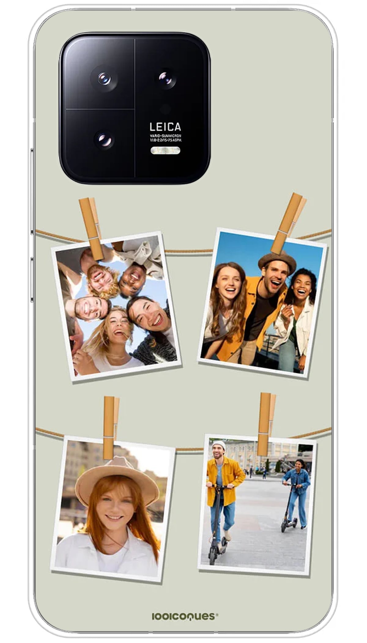 Coque personnalisée Xiaomi Polaroid 4 photos - 13