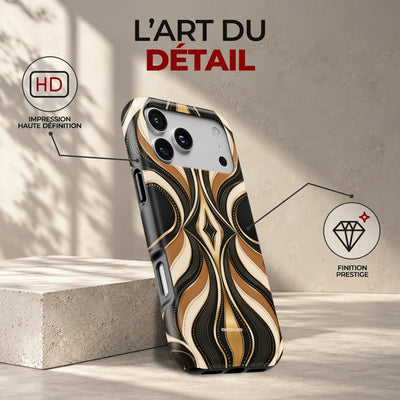 Coque Prestige Gatsby, l'art du détail : impression haute définition et finition prestige