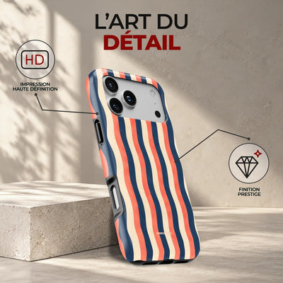 Coque Prestige Marinière, l'art du détail : impression haute définition et finition prestige