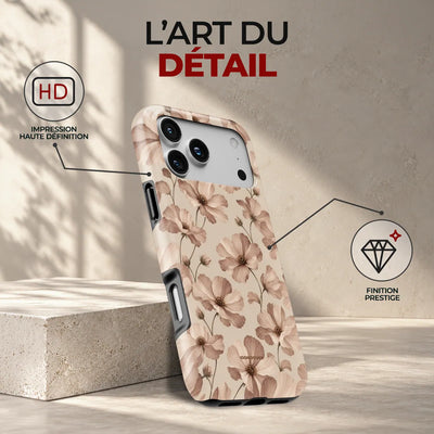 Coque Prestige Sépia, l'art du détail : impression haute définition et finition prestige