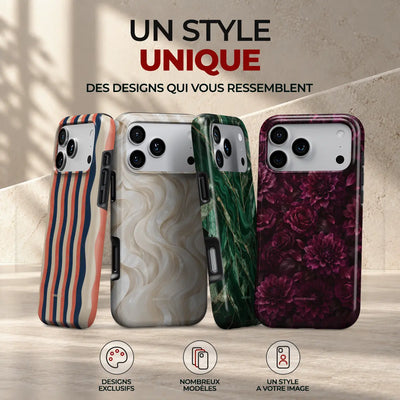 Coque Prestige Travertin, un style unique : des designs exclusifs, de nombreux modèles et un style à votre image