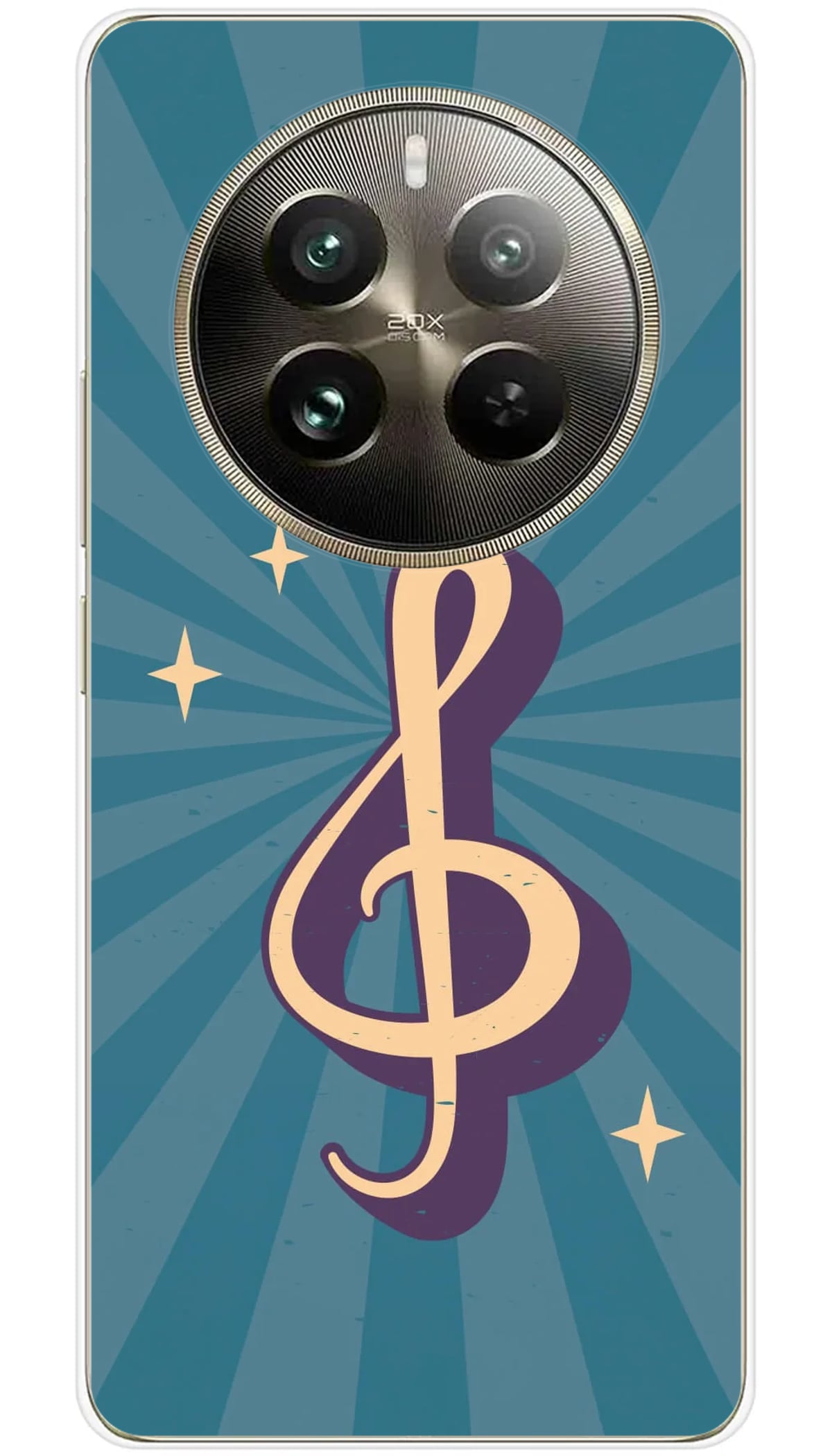 Coque Realme Clé de sol rétro - 12 Pro 5G