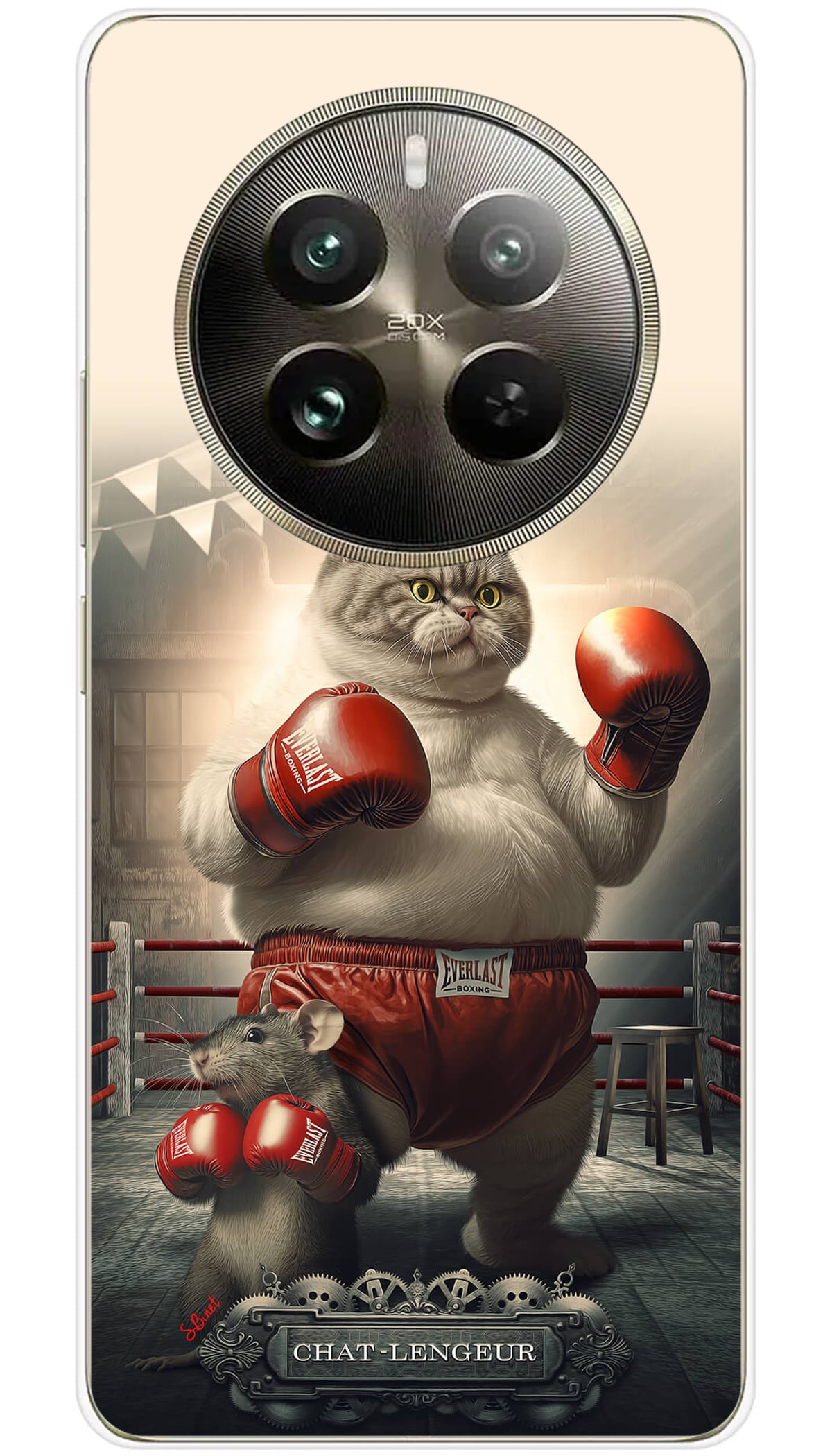 Coque Realme SB Chat-lengeur - 12 Pro 5G