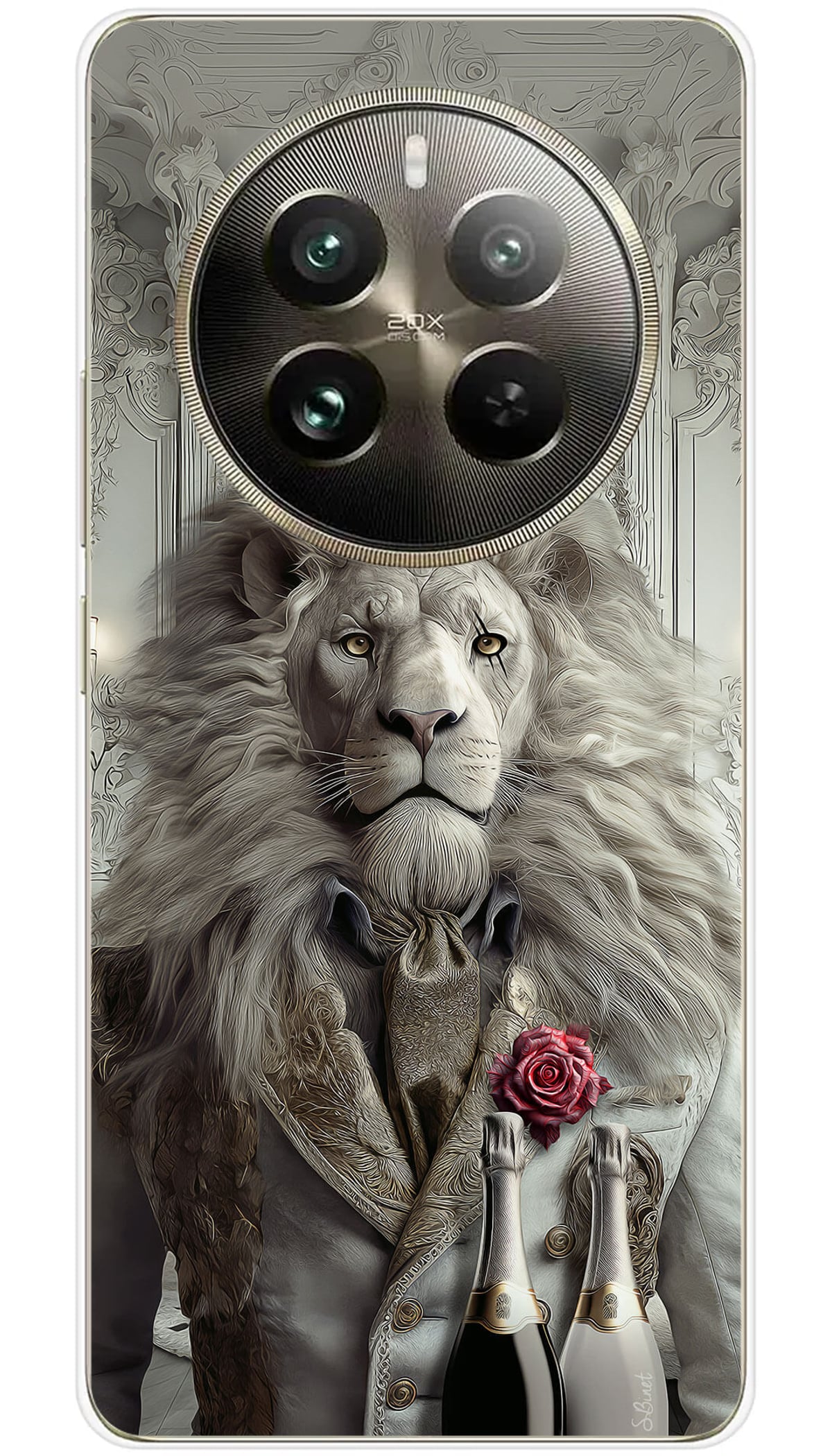 Coque Realme SB Lion Luxury - 12 Pro 5G