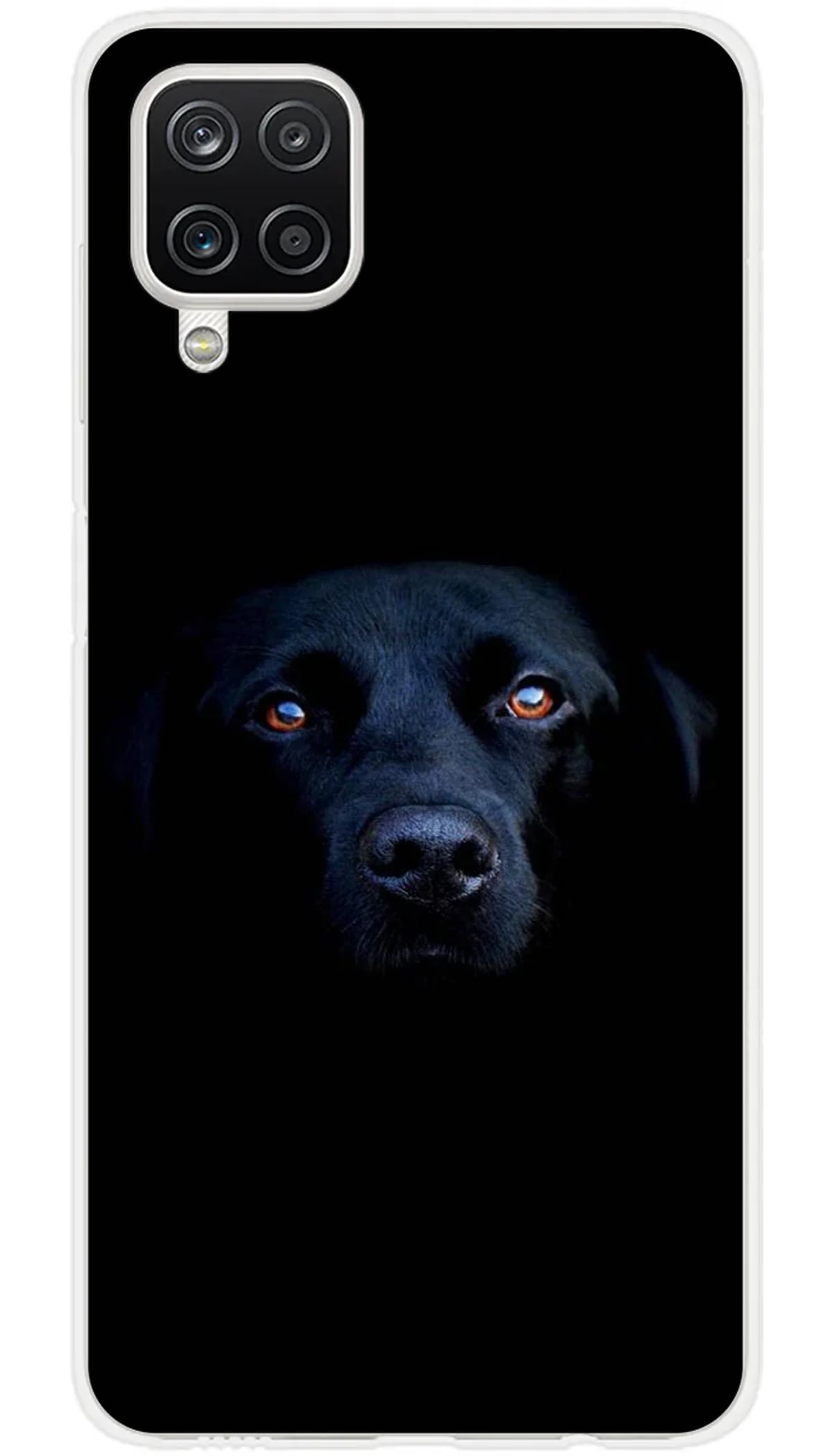 Coque Samsung Chien noir - Galaxy A12 5G