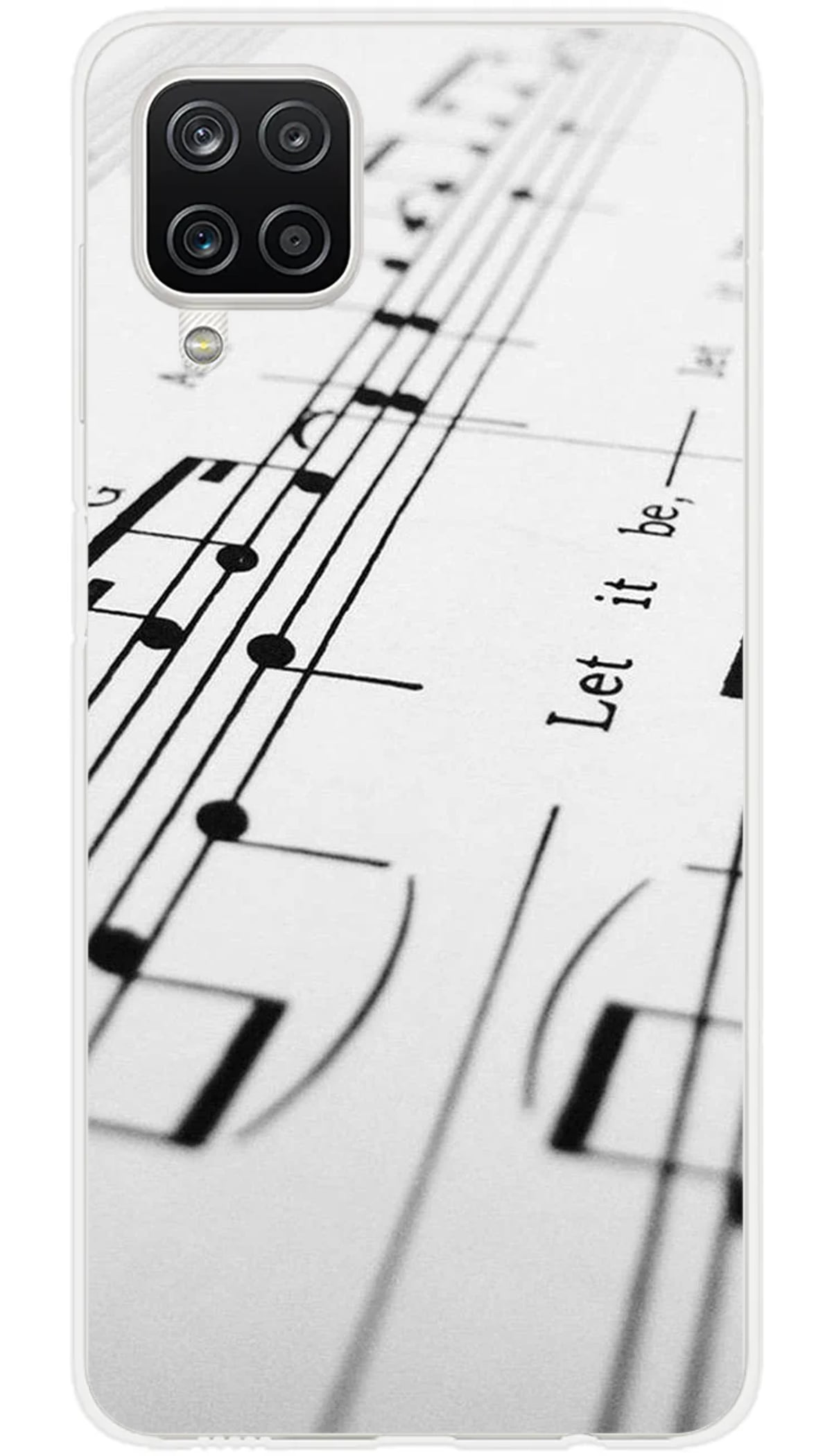Coque Samsung Partition de musique - Galaxy A12 5G
