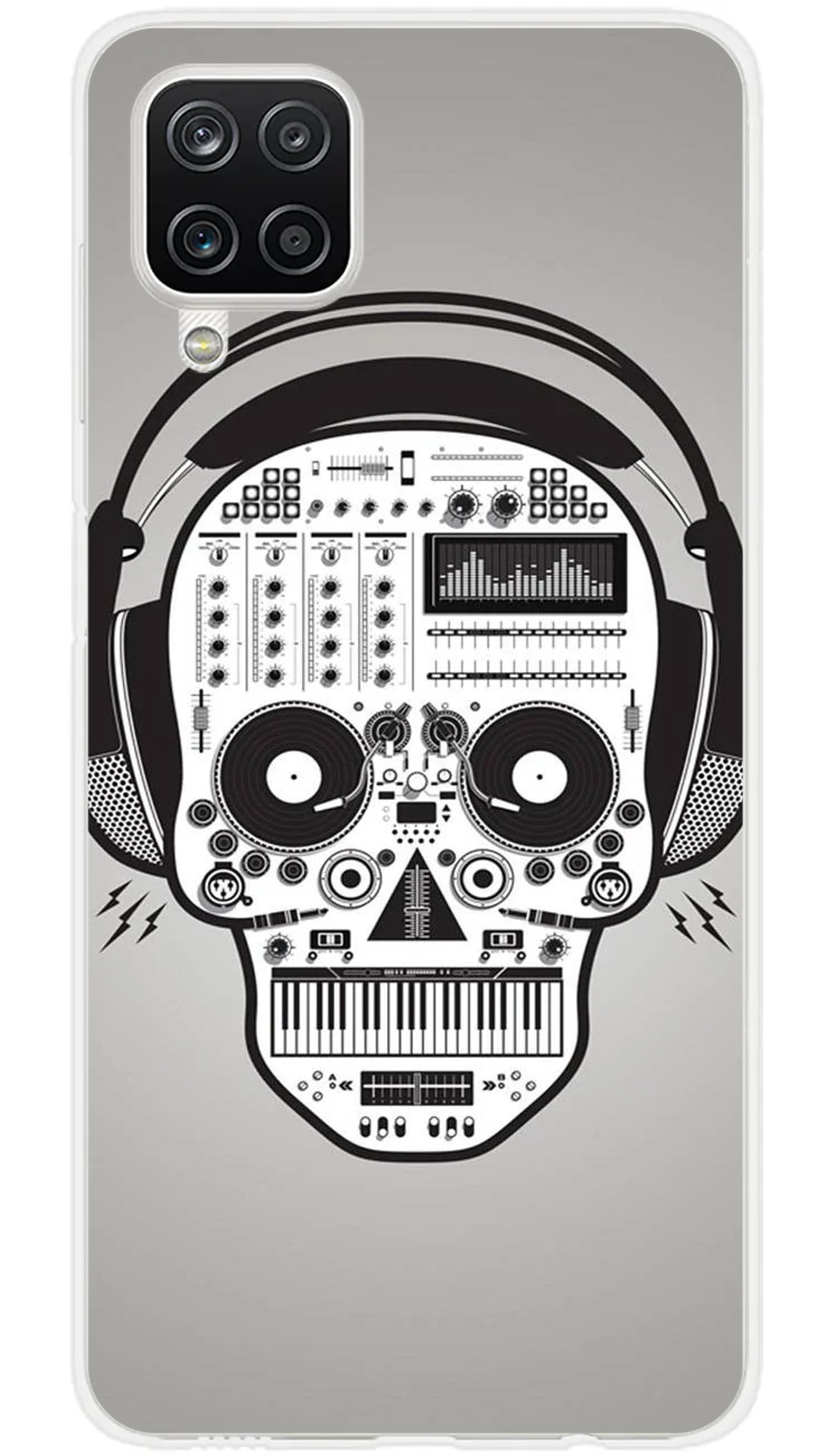 Coque Samsung Skull Music - Galaxy A12 5G