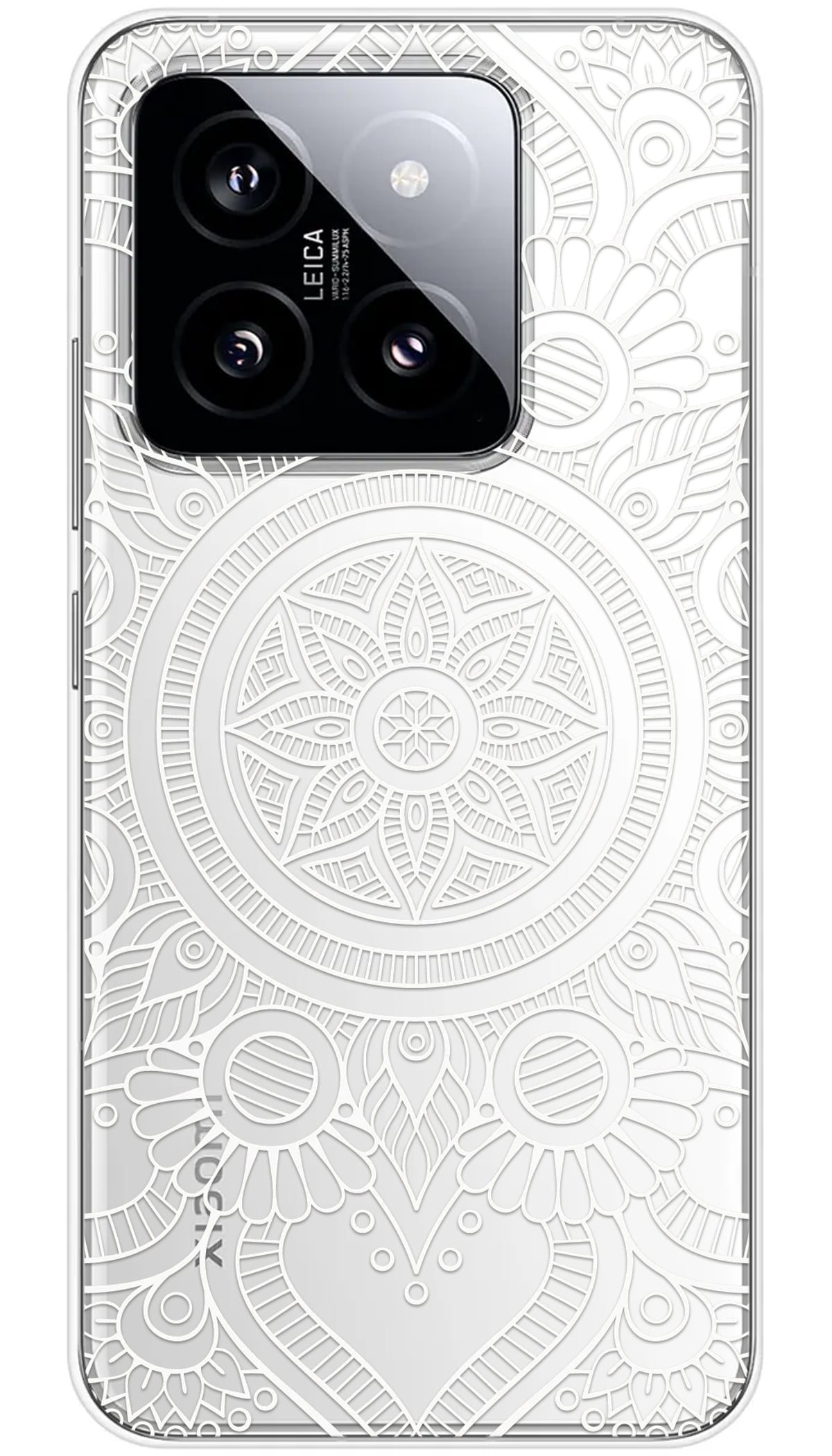 Coque Xiaomi Mandala blanc - 14