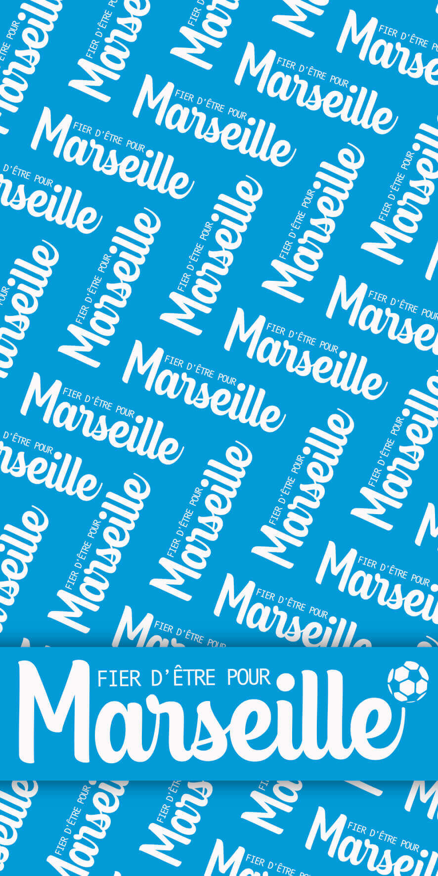 Coque OnePlus Fier d'être pour Marseille