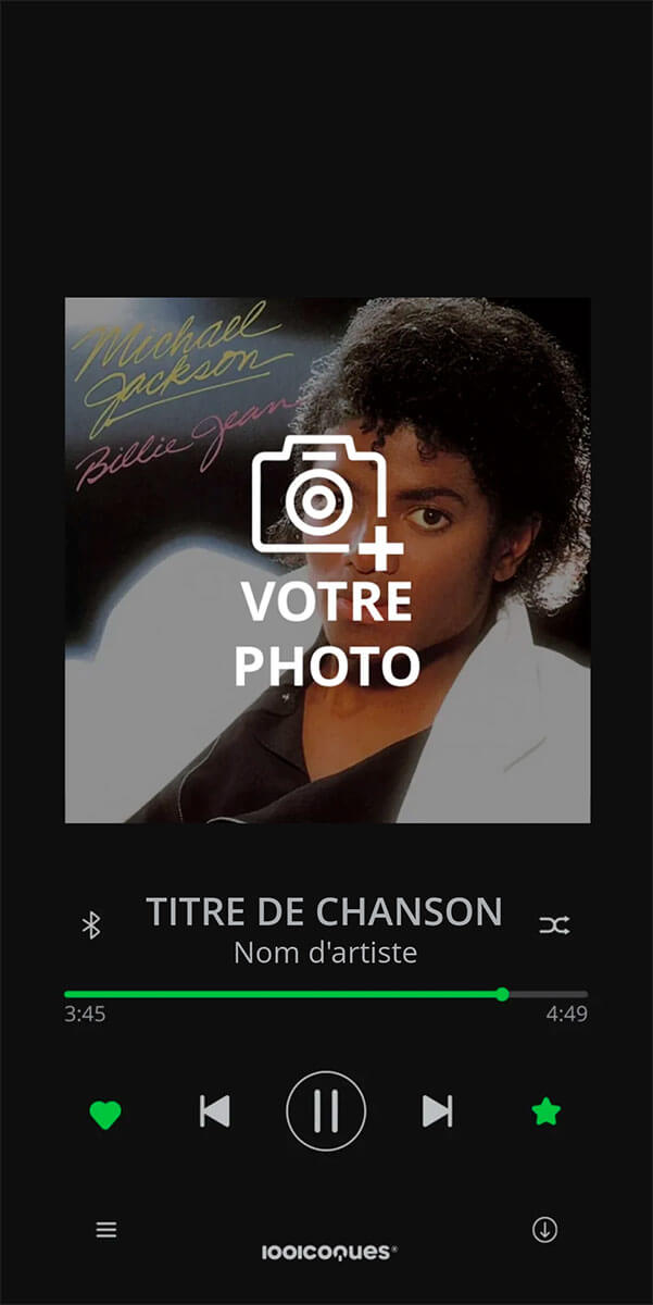 Coque personnalisée Huawei Lecteur Spotify Music